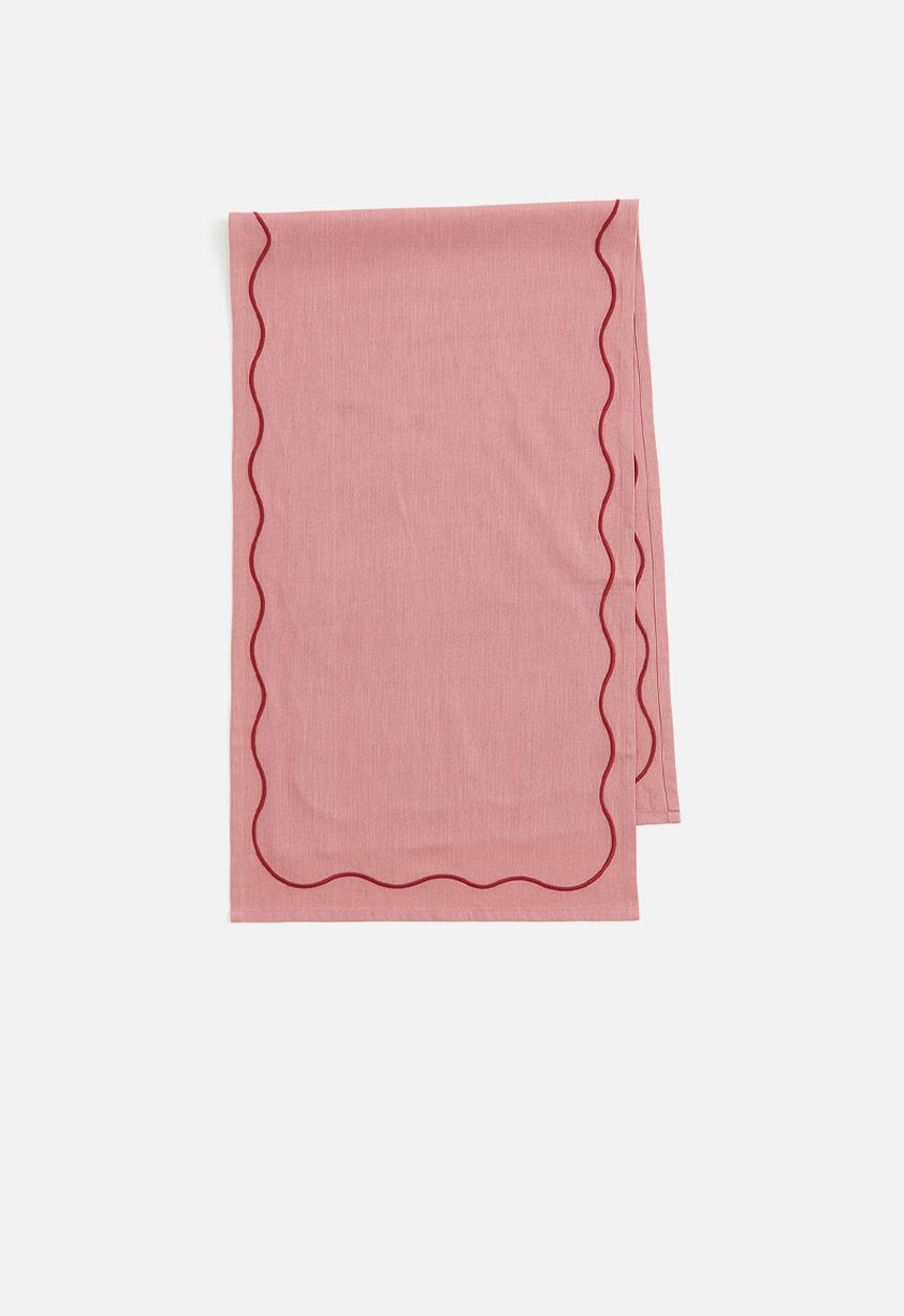 H&M - Cotton table runner - pink