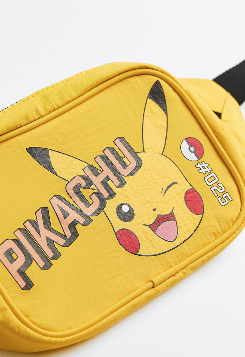 H&M - Printed waist bag - yellow pokémon