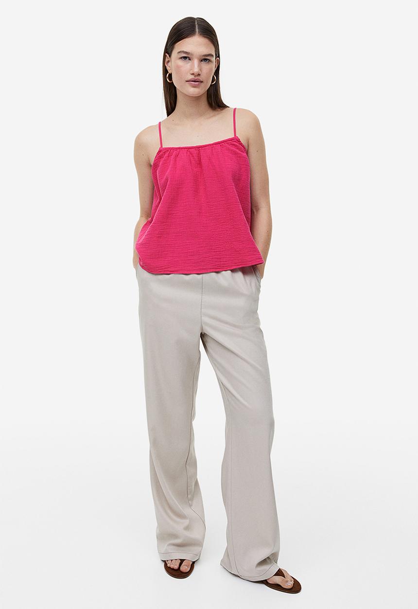 H&M - Strappy top - cerise