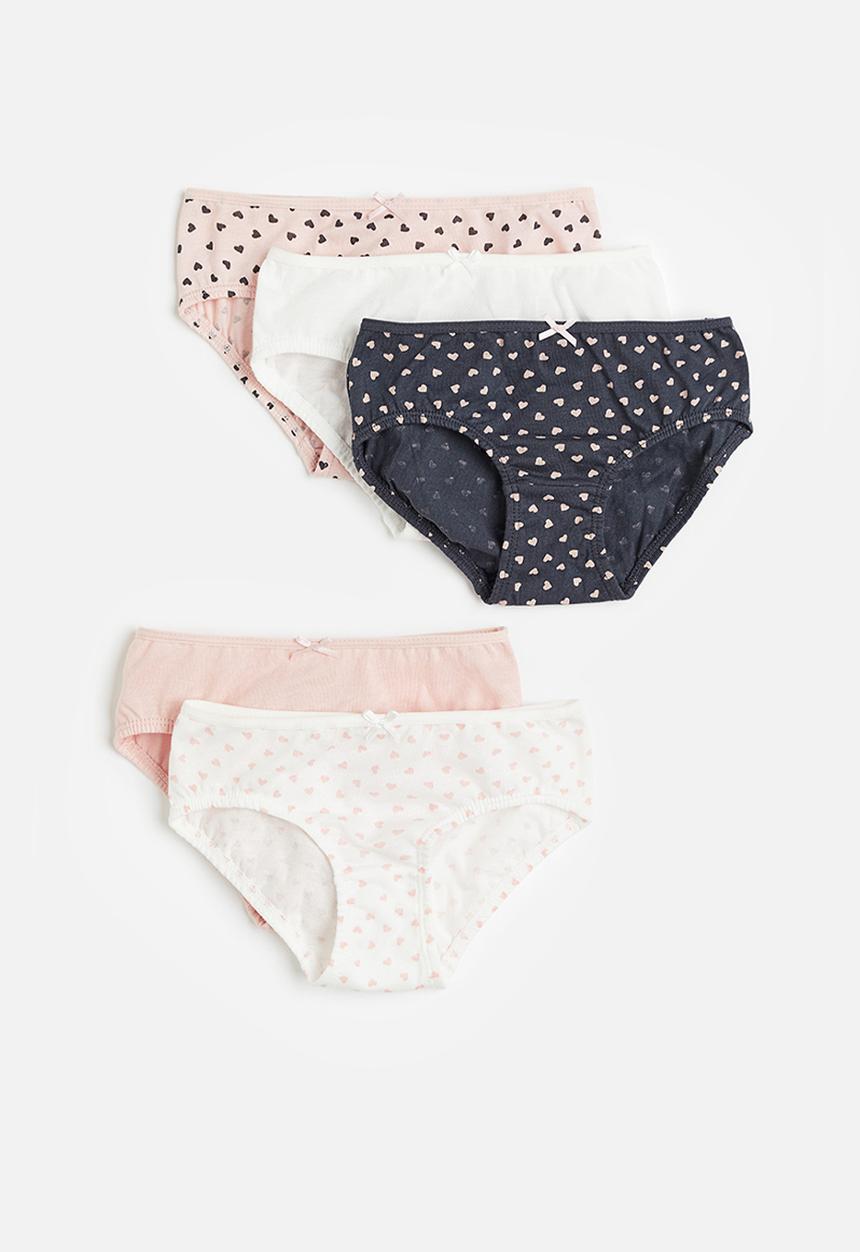 H&M - 5-pack cotton briefs - multi 