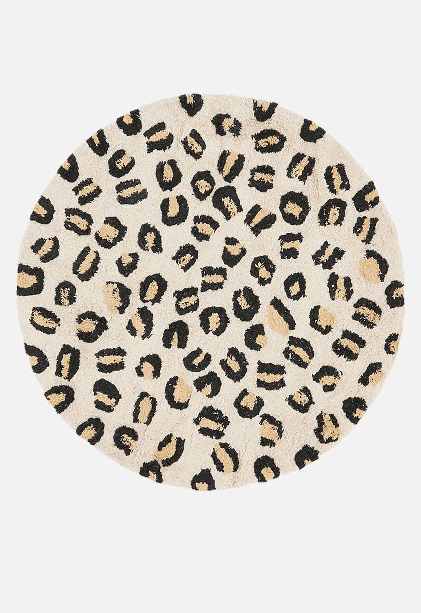 Sixth Floor - Poppy round rug - multi