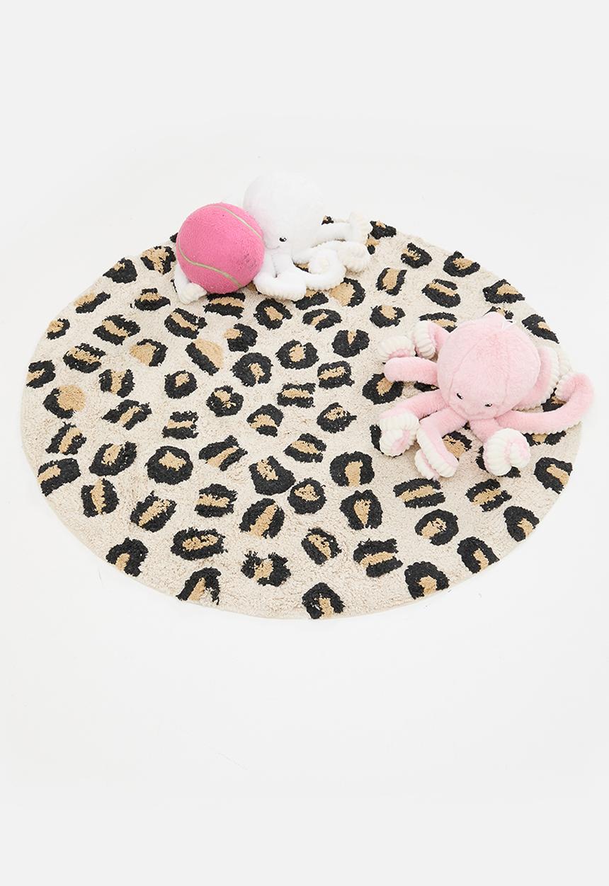Sixth Floor - Poppy round rug - multi