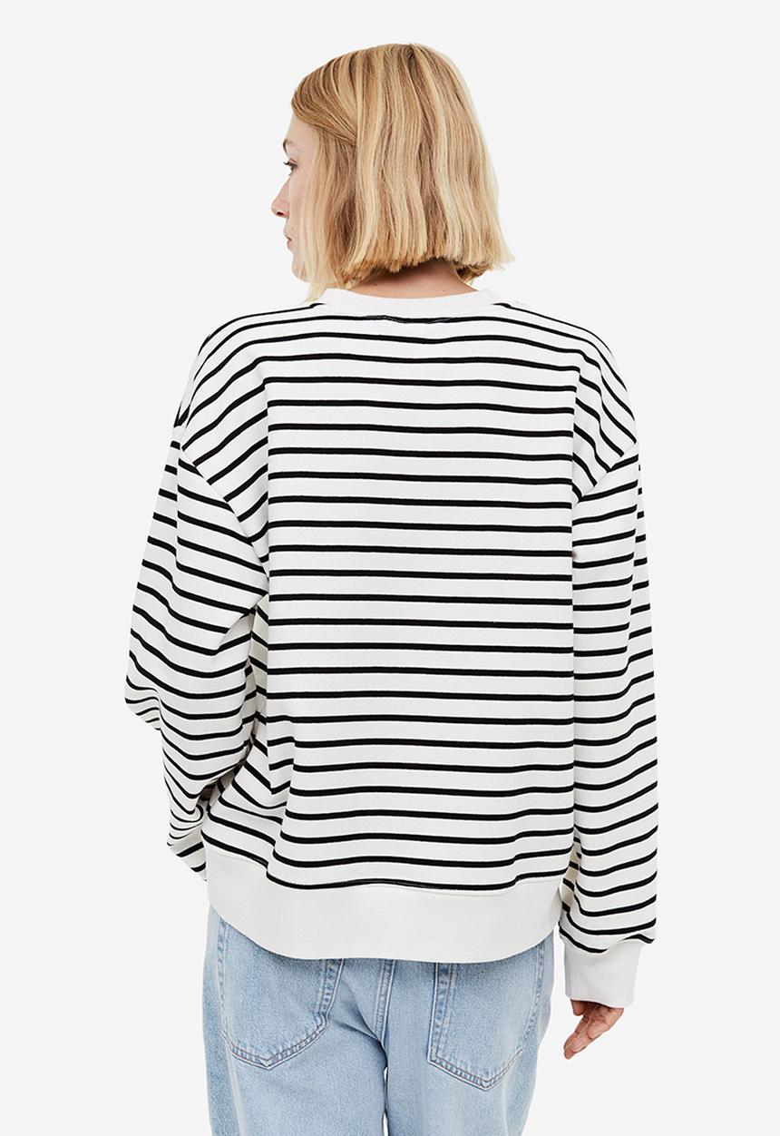 H&M - Crew neck sweatshirt - cream/paris