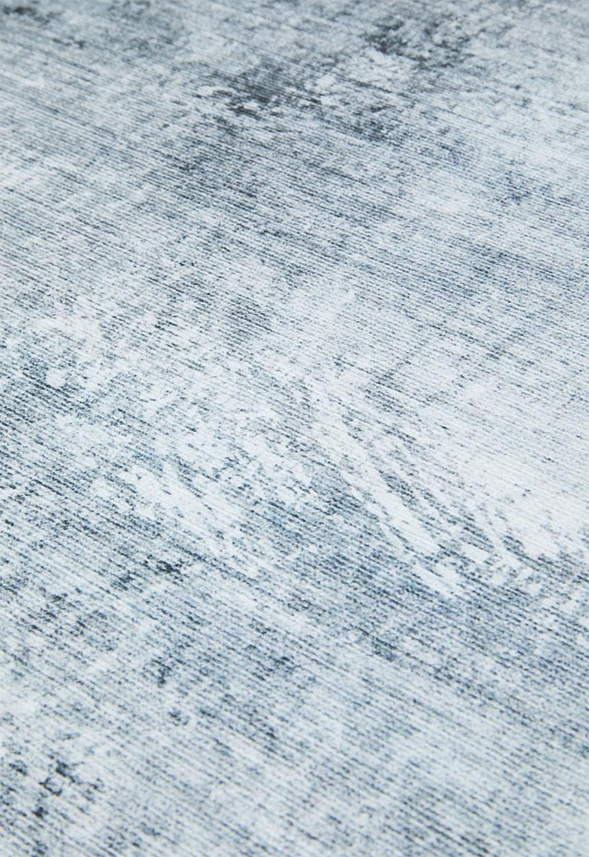 Sixth Floor - Ezra printed runner - distressed grey