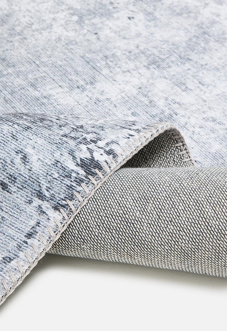 Sixth Floor - Ezra printed rug - distressed grey