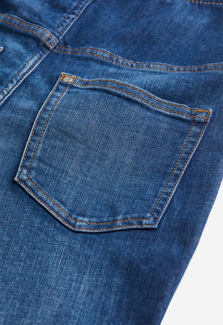 H&M - Mama super skinny jeans - dark denim blue