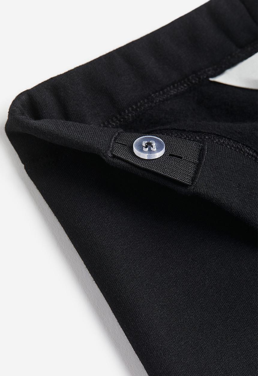 H&M - Brushed-inside leggings - black