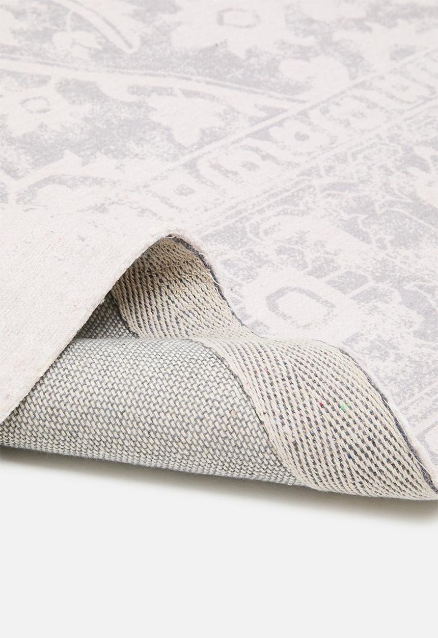 Sixth Floor - Chenille Antique distressed rug - Grey