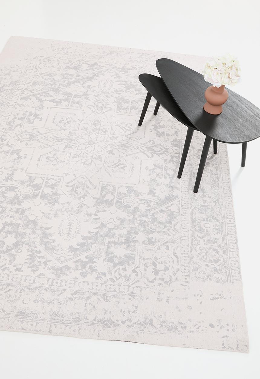 Sixth Floor - Chenille Antique distressed rug - Grey