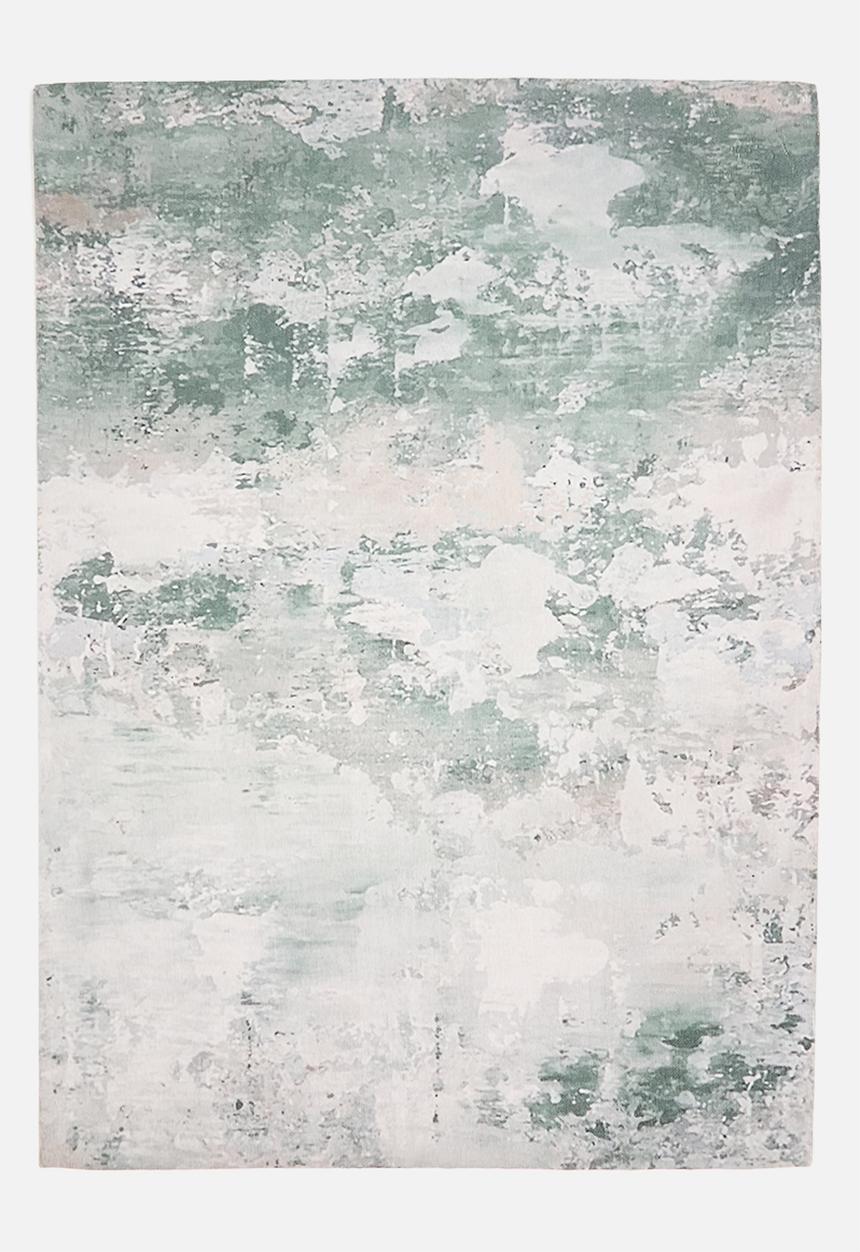 Sixth Floor - Chenille Distressed Rug - Green