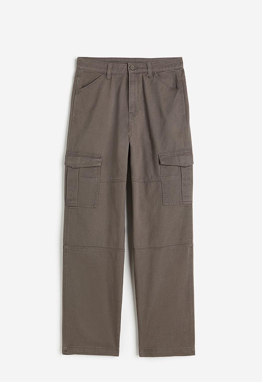 H&M - Twill cargo trousers - beige