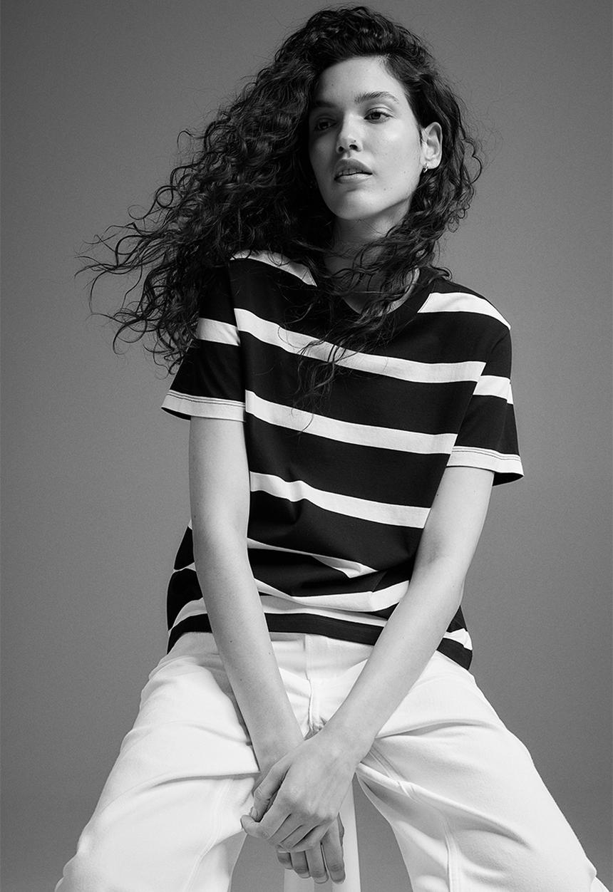 H&M - Cotton T-shirt - Black