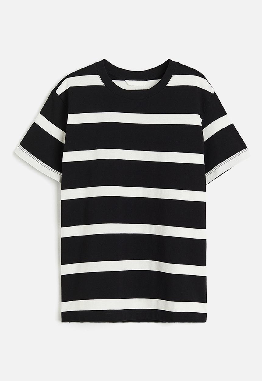 H&M - Cotton T-shirt - Black
