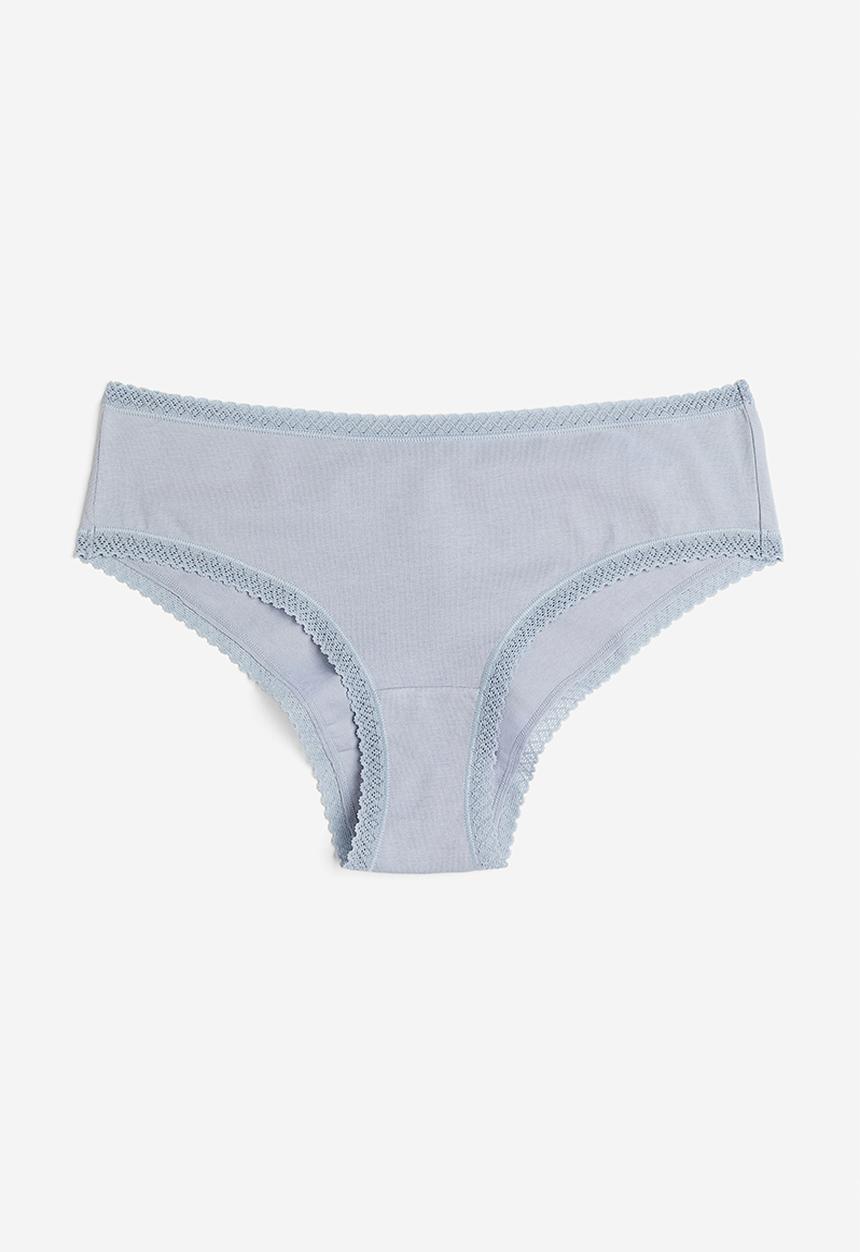 H&M - 3 Pack hipster briefs - blue & white 
