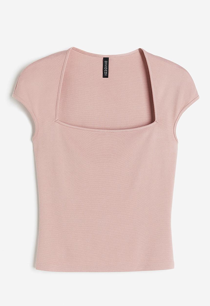 H&M - Cap-sleeved top - pink