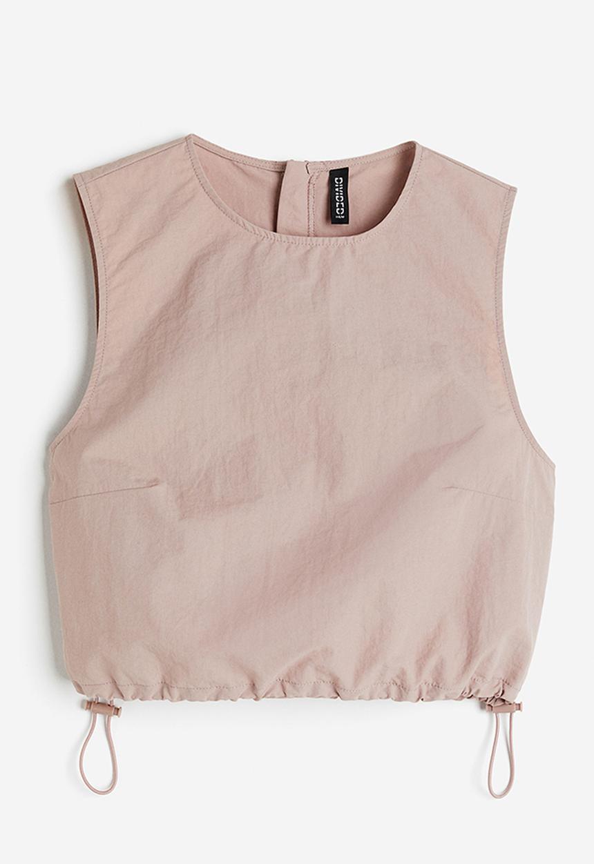 H&M - Cropped top - pink