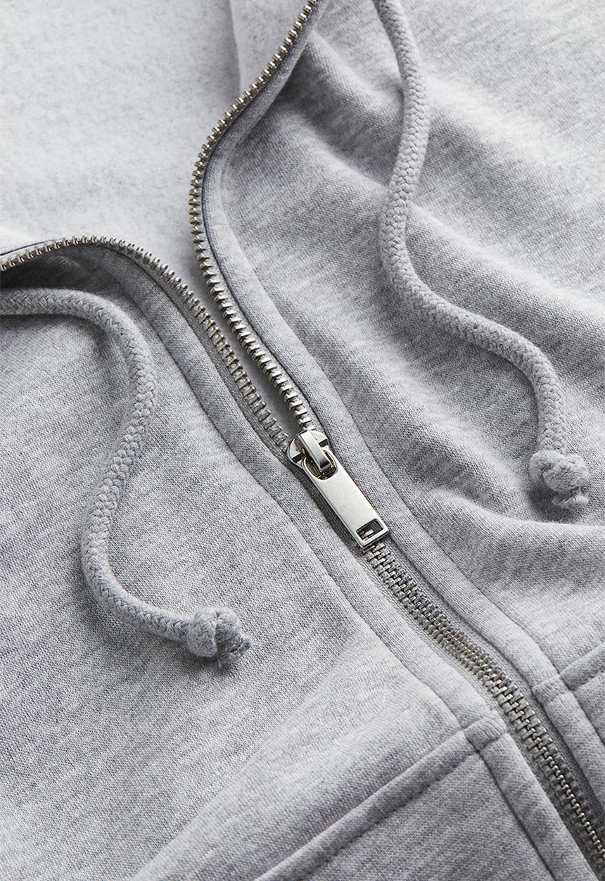 H&M - Zip-through hoodie - Grey