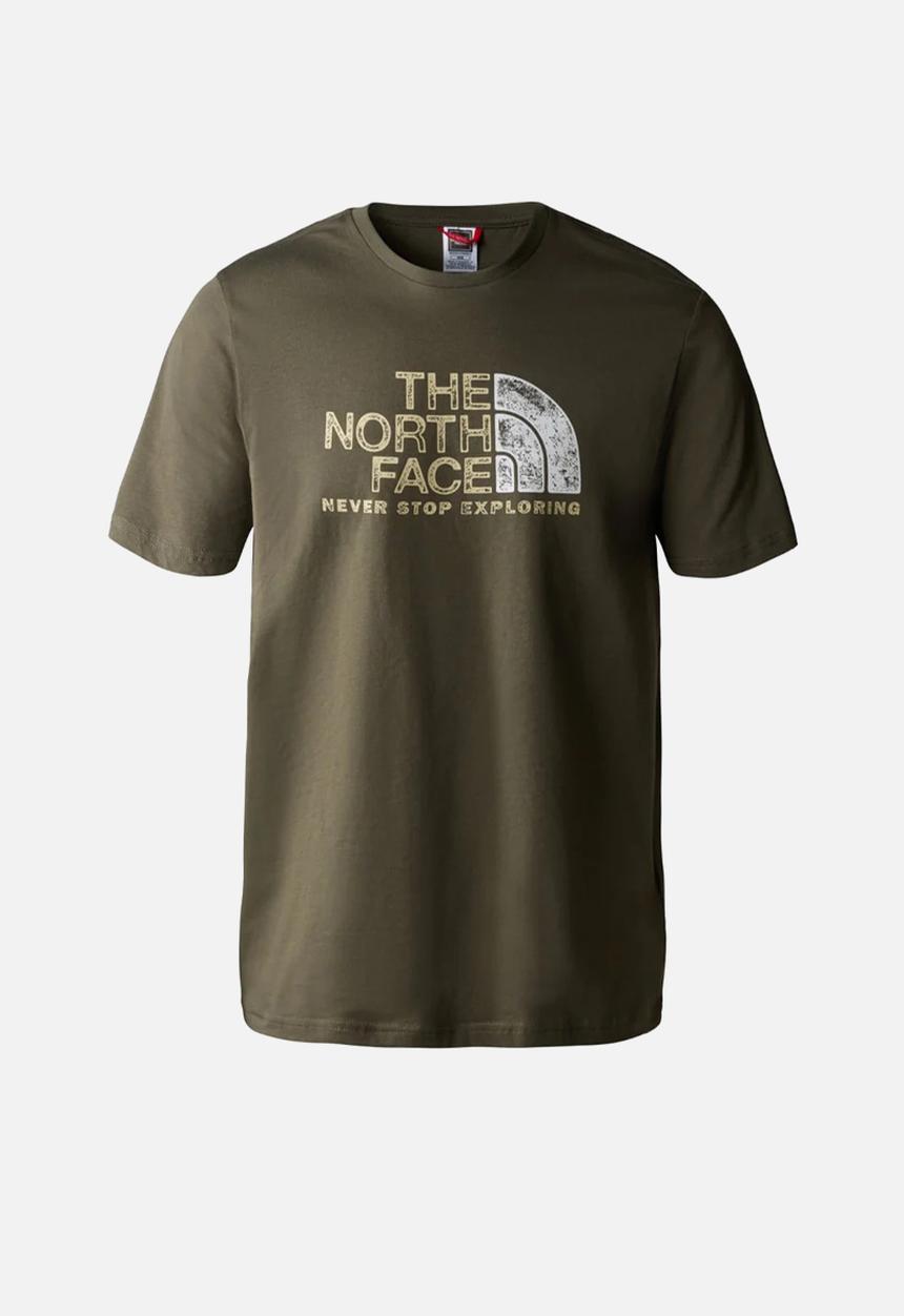 The North Face - M short sleeve rust 2 tee - New Taupe Green-Gravel 