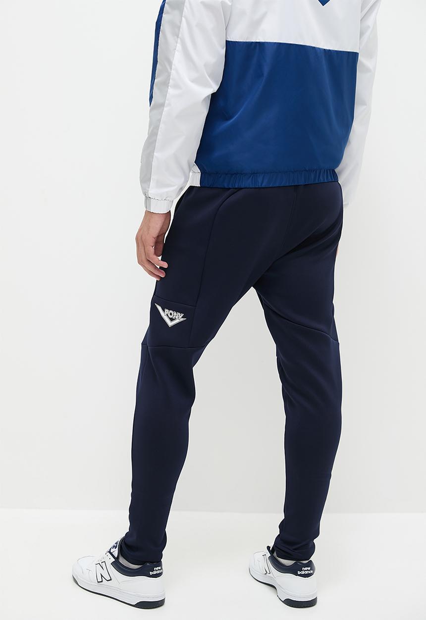 PONY - Pont Clasico Kapo Pants - Navy & White