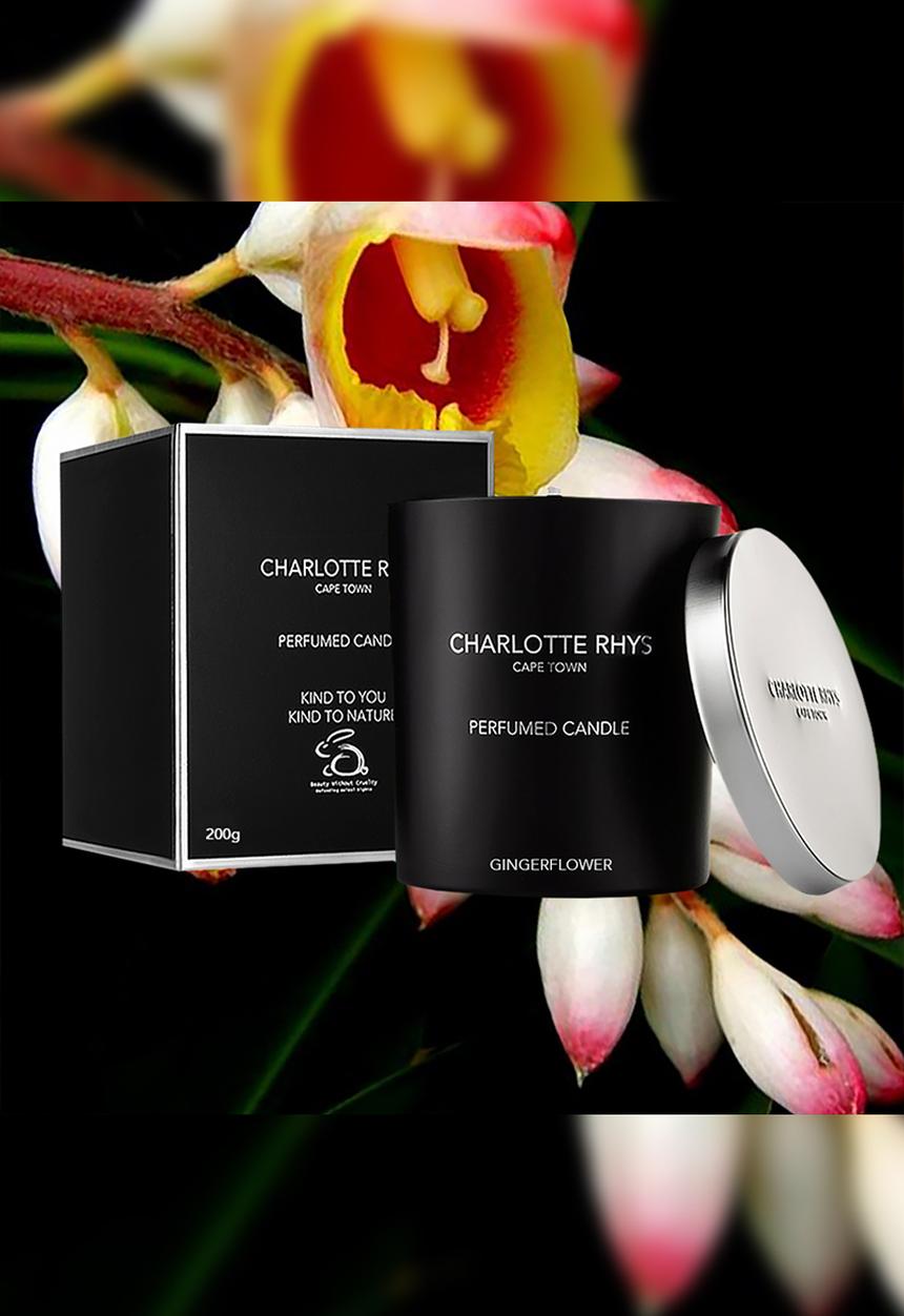 CHARLOTTE RHYS - Ginger Flower Scented Medium Candle