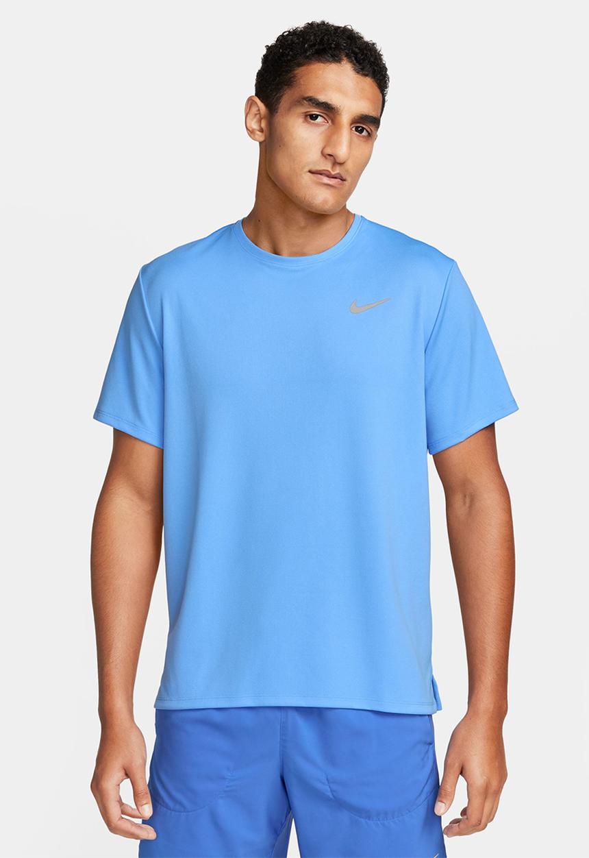Nike - Dri-FIT UV  Miler running tee- university blue & reflective silver