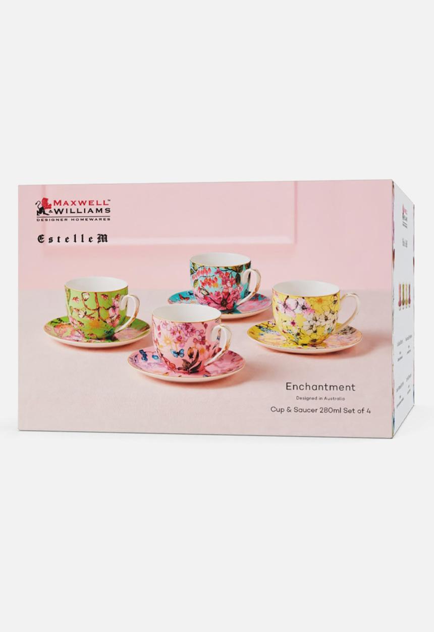 Maxwell & Williams - Enchantment cup & saucer set - multi