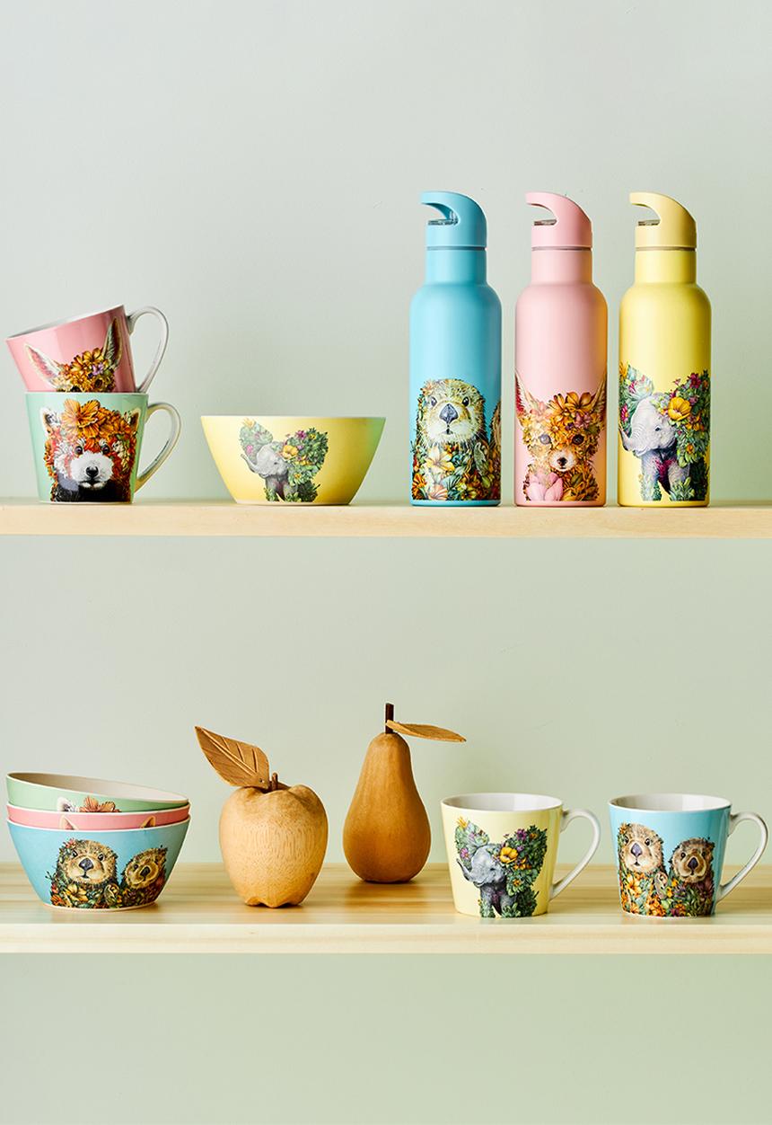 Maxwell & Williams - Wild planet bottle - panda