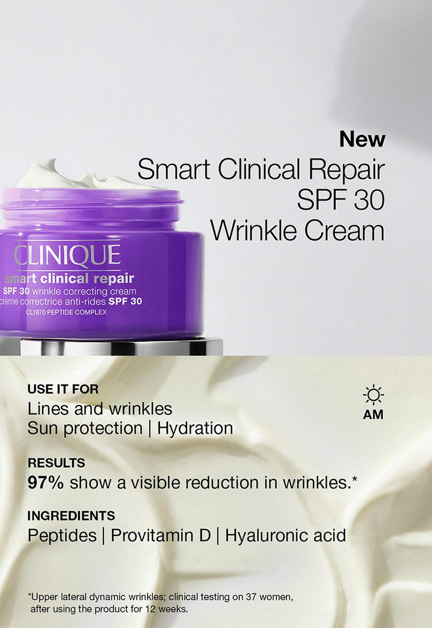 Clinique - Smart Clinical Repair SPF 30 Wrinkle Correcting Cream