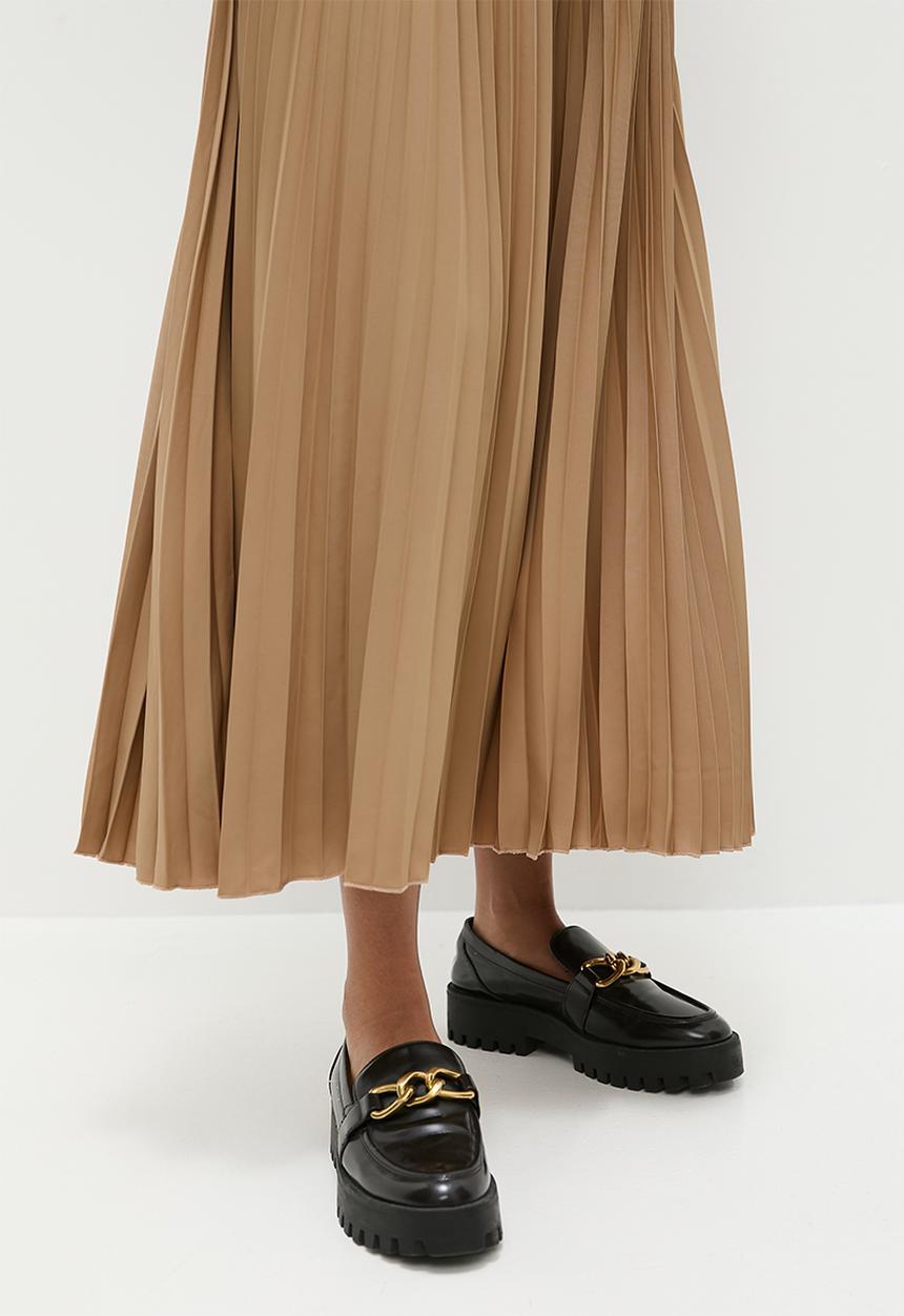 Superbalist - Pleated skirt - tan