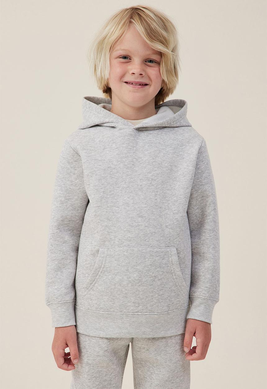 Cotton On - Milo hoodie - fog grey marle