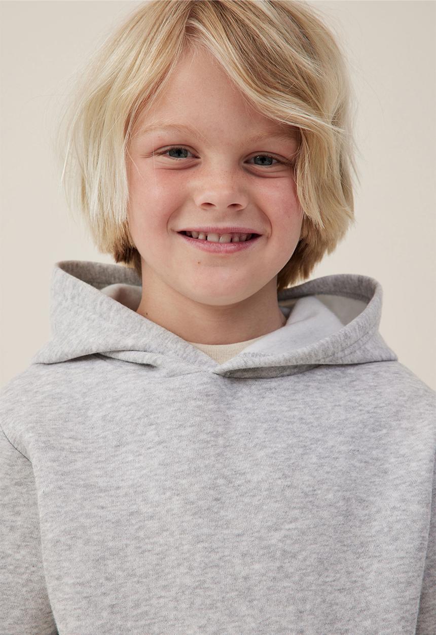 Cotton On - Milo hoodie - fog grey marle