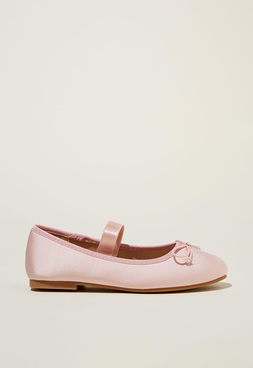 Cotton On - Olivia ballet flat - blush pink satin