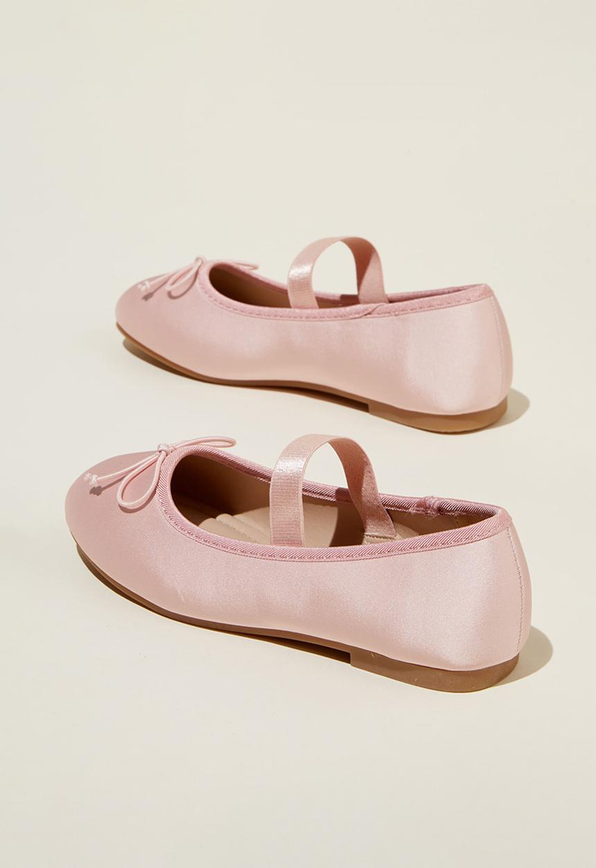 Cotton On - Olivia ballet flat - blush pink satin