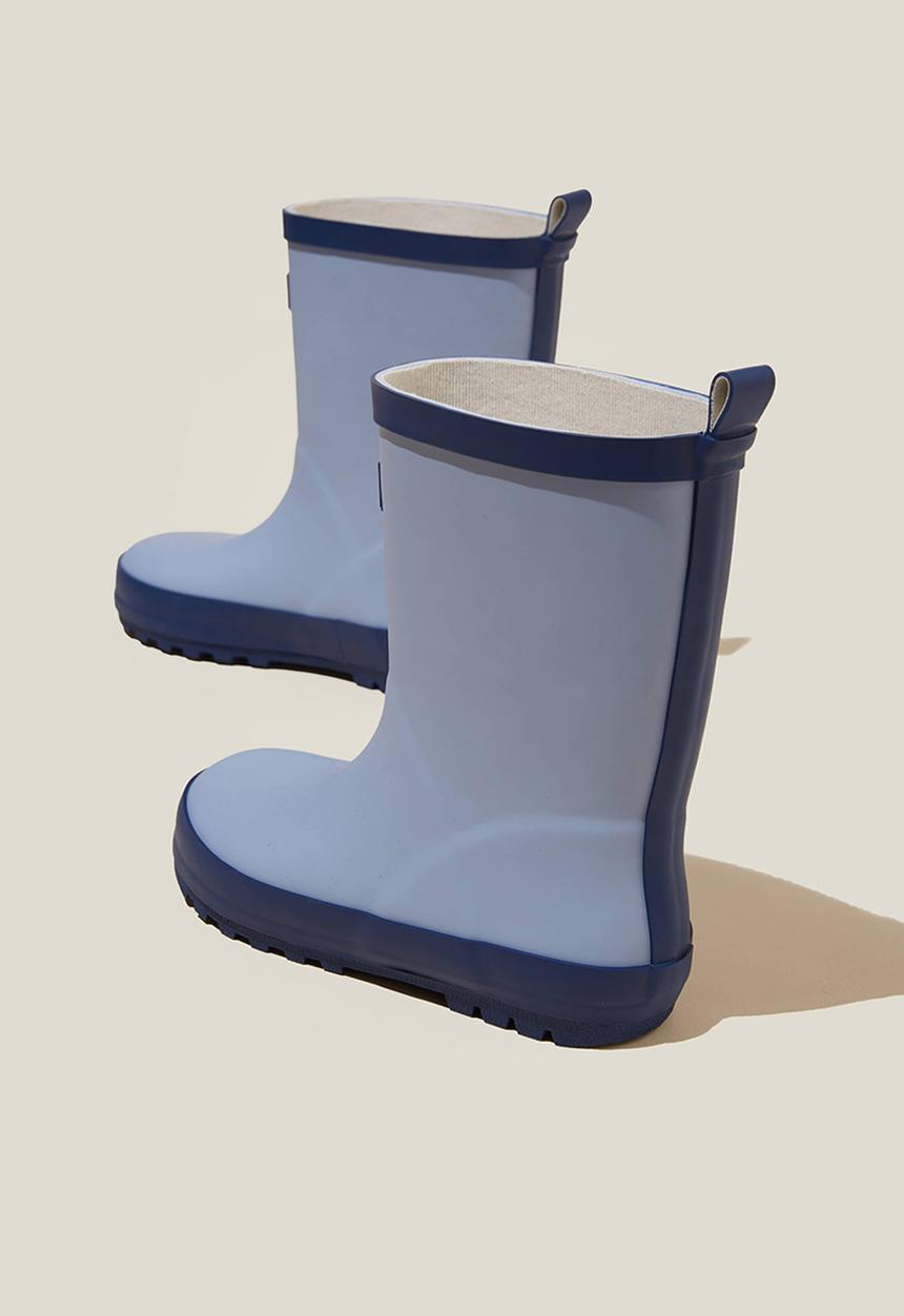 Cotton On - Kids rainboot - petty blue/dusty blue