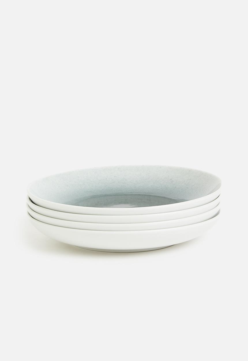 Galateo - GALATEO - Ombre Black Side Plate Set of 4