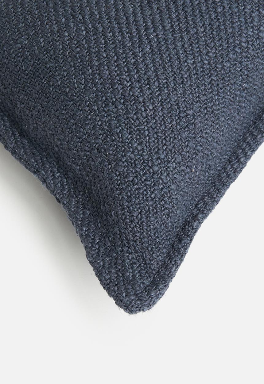 Sixth Floor - Conakry Washed Cushion Cover - Charcoal