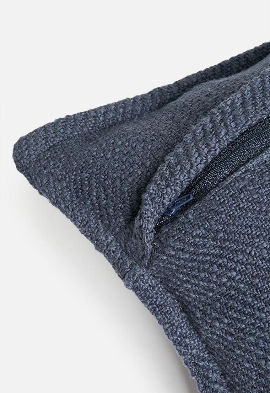 Sixth Floor - Conakry Washed Cushion Cover - Charcoal