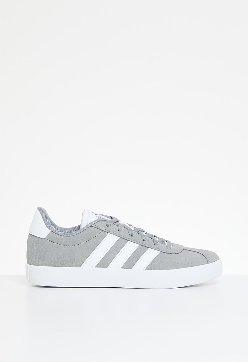 adidas Performance - Vl Court 3.0 K - Grey Three/Ftwr White/Grey Two