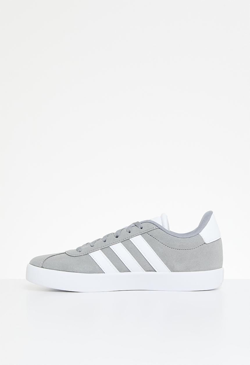 adidas Performance - Vl Court 3.0 K - Grey Three/Ftwr White/Grey Two