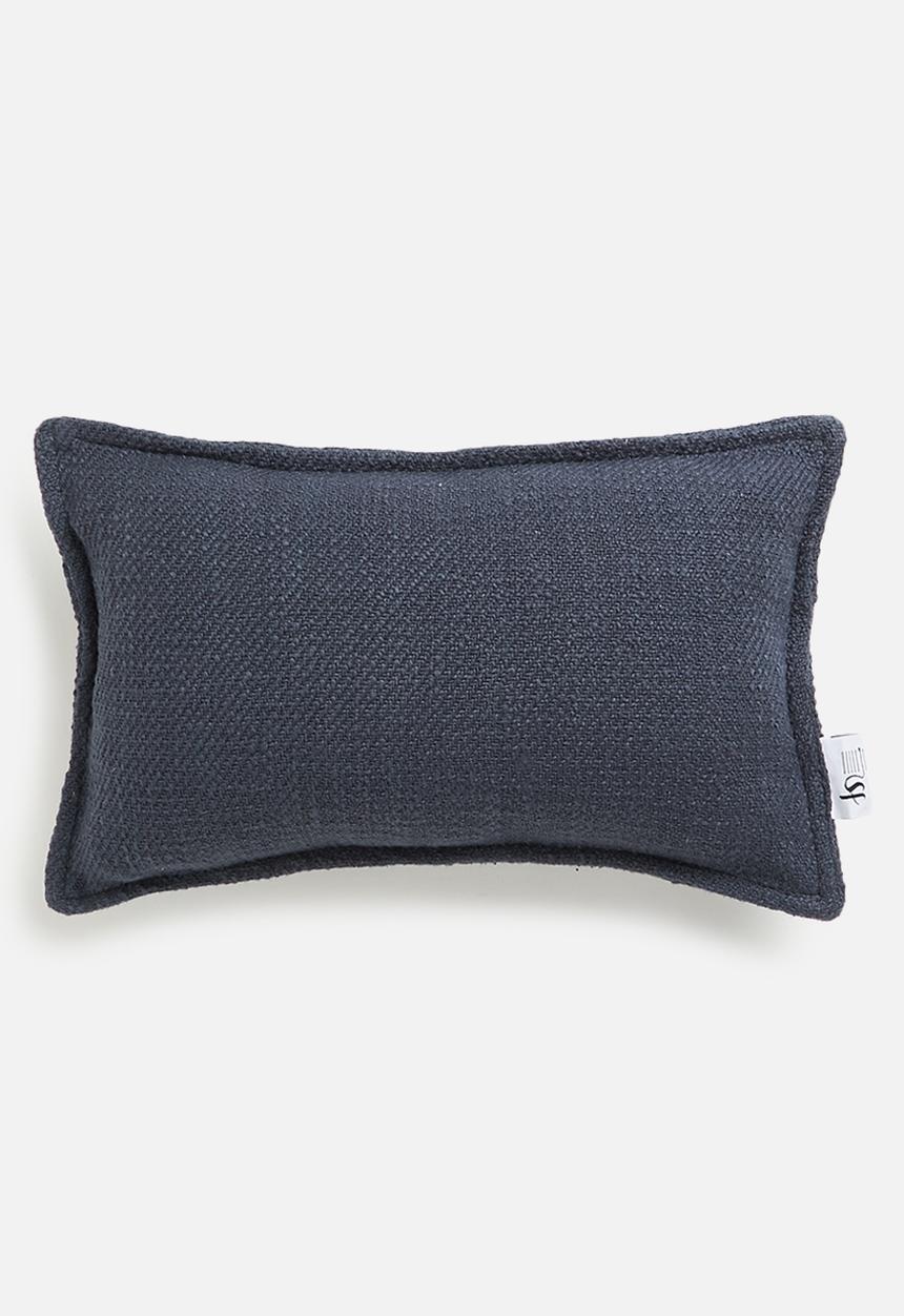 Sixth Floor - Conakry Washed Cushion Cover - Charcoal