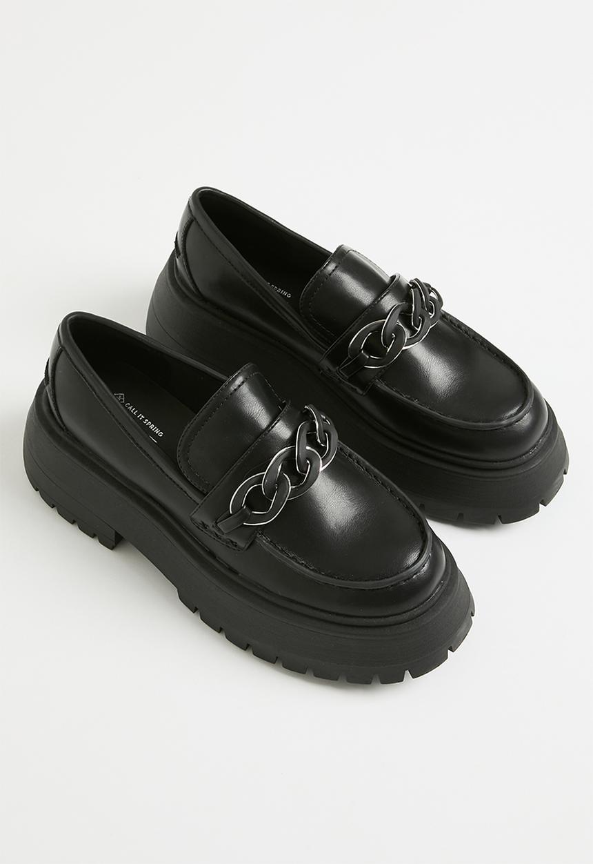 Call It Spring - Ragean platform loafer - black