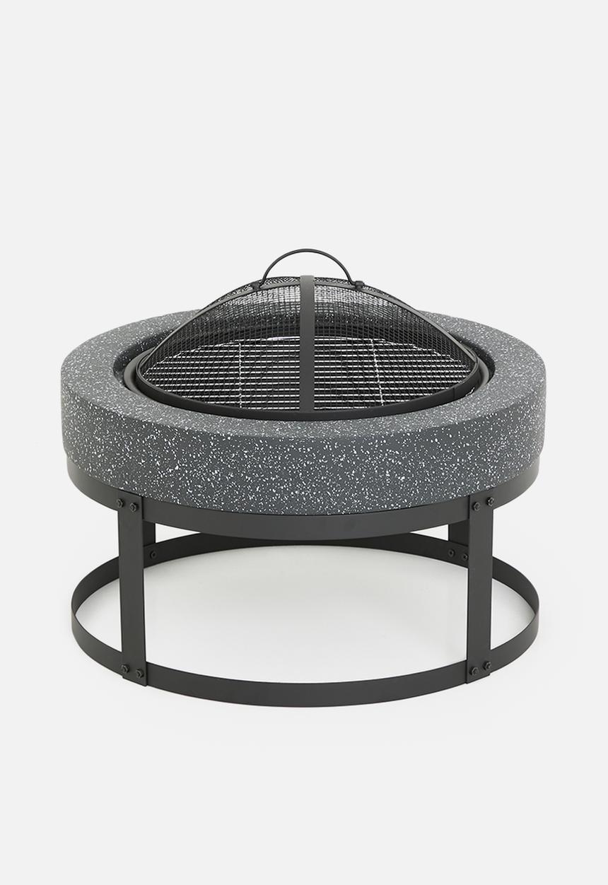 H&S - Nodi fire bowl - Black
