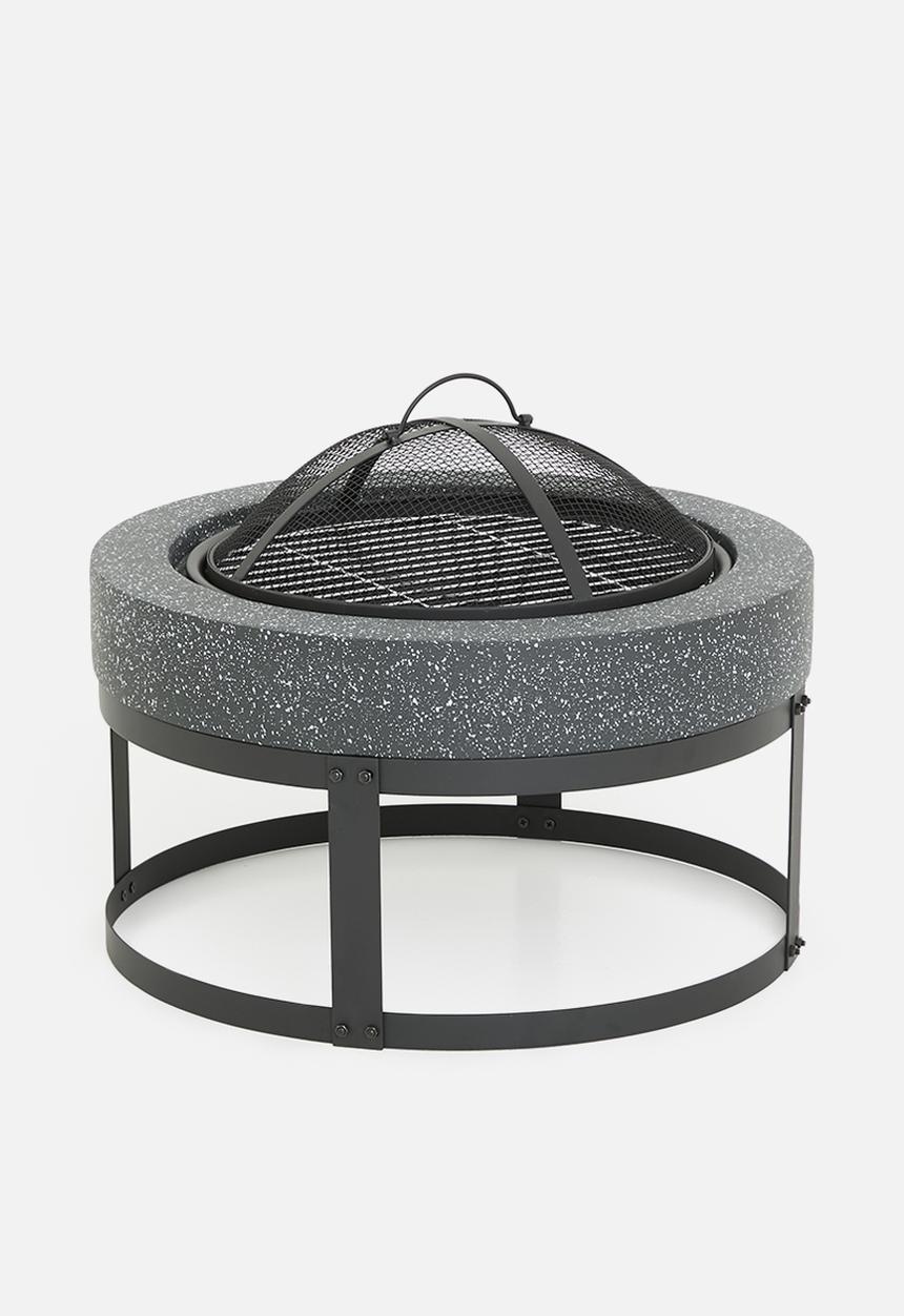 H&S - Nodi fire bowl - Black