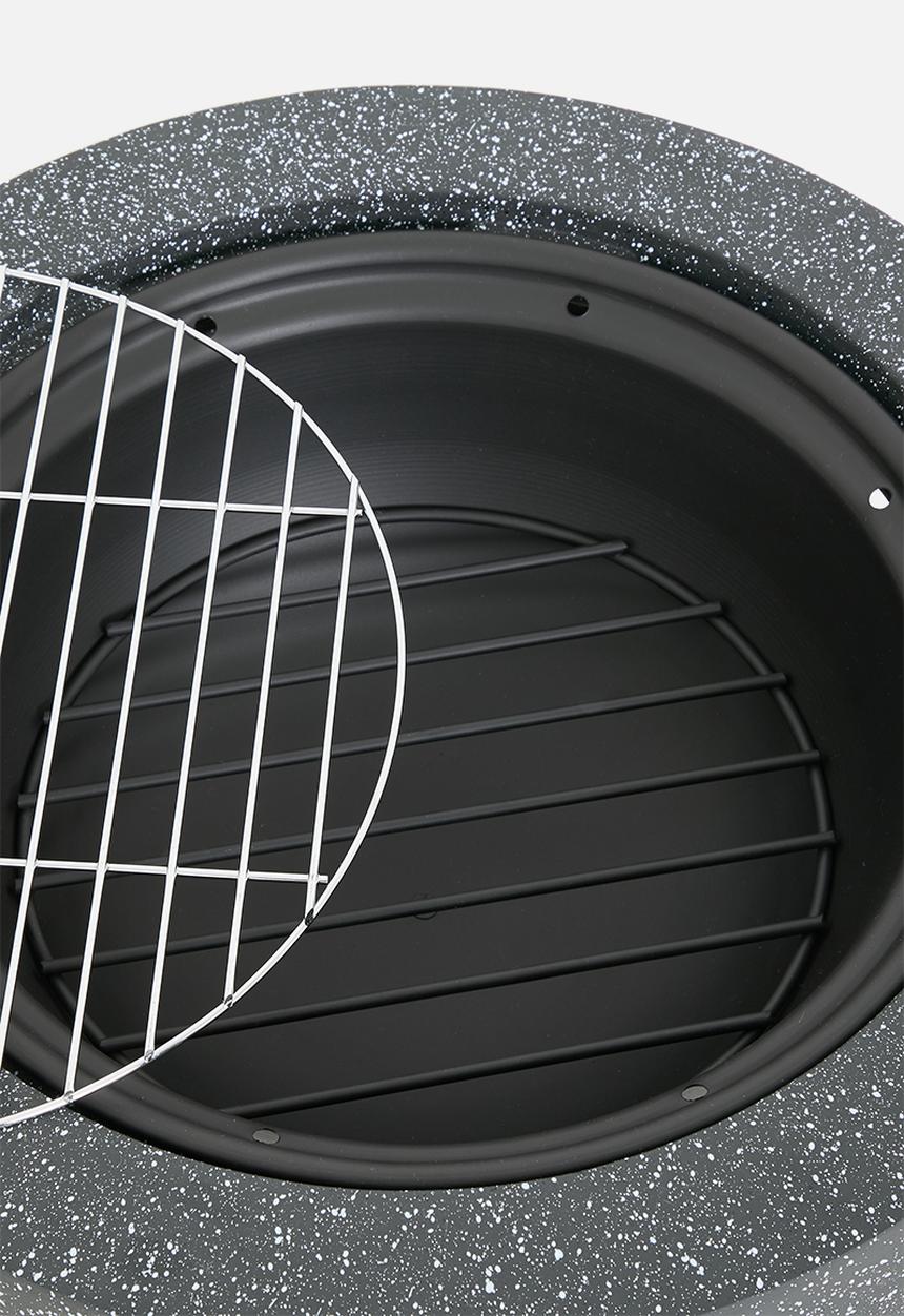 H&S - Nodi fire bowl - Black