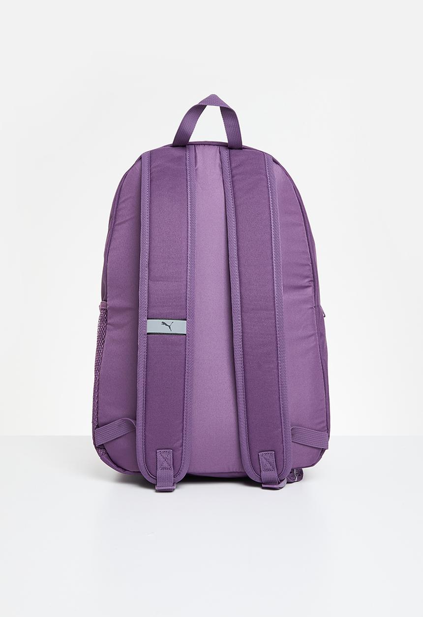 PUMA - Puma phase backpack colorblock - crushed berry-garnet rose-pink lilac