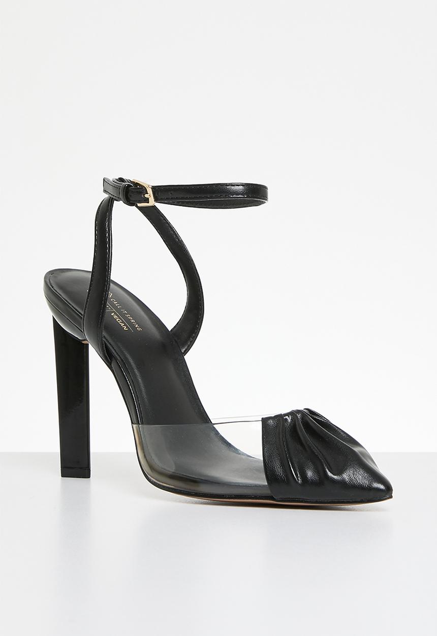Call It Spring - Lucil ankle strap stiletto - other black