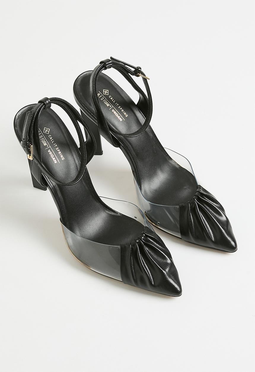 Call It Spring - Lucil ankle strap stiletto - other black