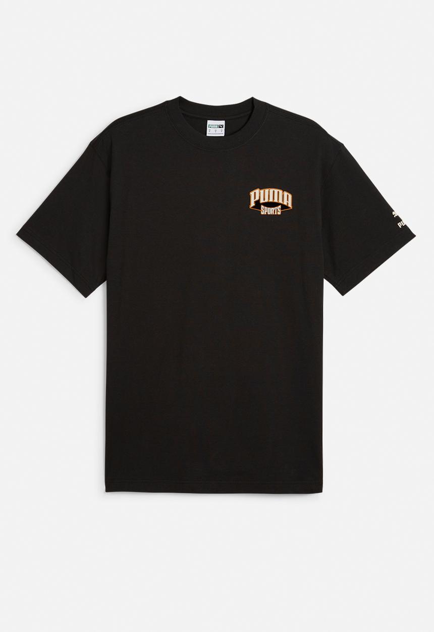 PUMA - PUMA TEAM FOR THE FANBASE Graphic Tee - PUMA Black