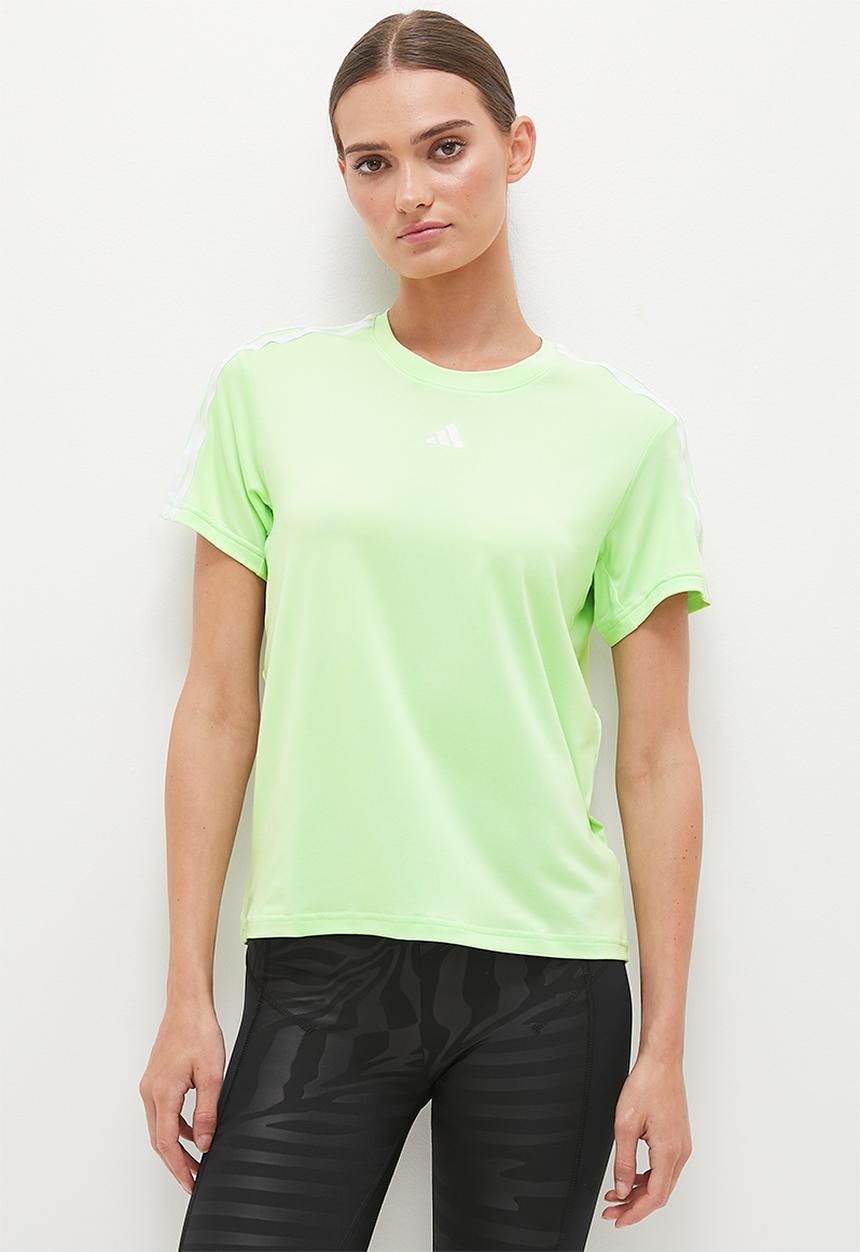 adidas Performance - Tr-Es 3S T - Semi Green Spark & White