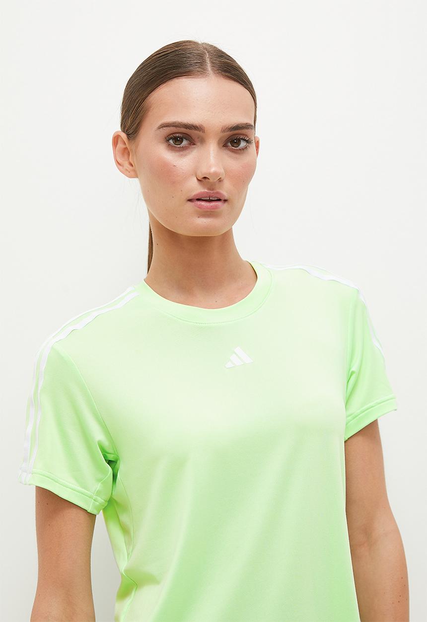 adidas Performance - Tr-Es 3S T - Semi Green Spark & White